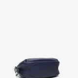 Bolso de mano en piel azul