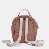 Zaino in pelle rosa