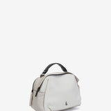 Bandolera en piel blanca