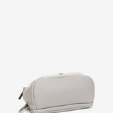 Bandolera en piel blanca