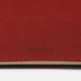 Bandolera mini en piel roja
