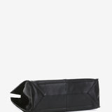 Bolso shopper en piel negra