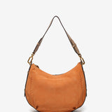 Bolso de hombro en serraje naranja
