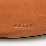 Bolso de hombro en serraje naranja