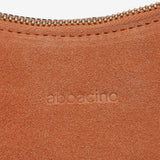 Bandolera en serraje naranja