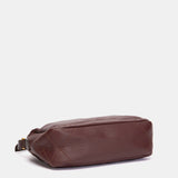 Spalla in pelle bordeaux