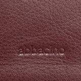 Spalla in pelle bordeaux