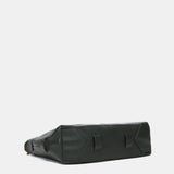 Bandolera in pelle verde