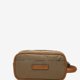 Neceser de mujer en materiales reciclados camel
