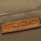 Neceser de mujer en materiales reciclados camel