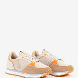 Zapatilla de mujer en naranja