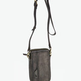Bolso para el móvil de mujer de piel verde