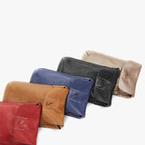 Bolso para el móvil de mujer en piel azul