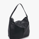 Bolso hobo de mujer en piel negro