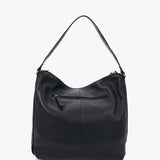 Bolso hobo de mujer en piel negro