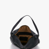 Bolso hobo de mujer en piel negro