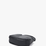 Piccola borsa hobo da donna in pelle nera