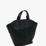 Bolso shopper de mujer en piel negro