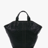Bolso shopper de mujer en piel negro