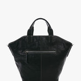Bolso shopper de mujer en piel negro