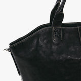 Bolso shopper de mujer en piel negro