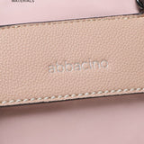 Borsa a tracolla da donna in tessuti riciclati rosa