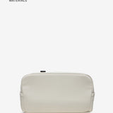 Mochila de mujer en tejidos reciclados beige
