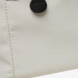 Mochila de mujer en tejidos reciclados beige