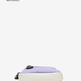 Bolso para el móvil en tejidos reciclados lavanda