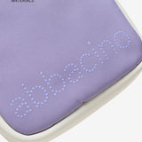Bolso para el móvil en tejidos reciclados lavanda