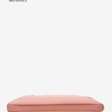 Funda para el portátil en tejidos reciclados coral