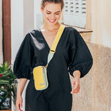 Bolso para el móvil en amarillo