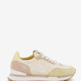Zapatilla de mujer en beige