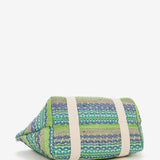 Borsa da spiaggia nei toni del verde