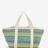 Borsa da spiaggia nei toni del verde