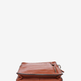 Bolso para el móvil de piel en naranja