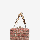 Clutch de festa en camel