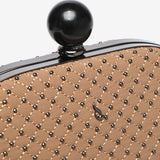 Clutch de fiesta en camel