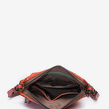 Organizador en materiales reciclados naranja