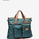 Bolso shopper para el portátil materiales reciclados azul