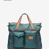 Bolso shopper para el portátil materiales reciclados azul