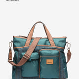 Bolso shopper para el portátil materiales reciclados azul