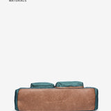 Bolso shopper para el portátil materiales reciclados azul