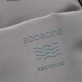 Bolso para el móvil en materiales reciclados y acolchados gris