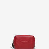 Neceser pequeño en piel roja