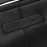 Bolso hobo de piel en negro