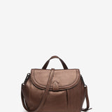 Borsa a tracolla in pelle bronzo
