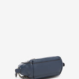 Portafoglio in pelle blu