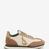 Zapatilla de mujer en beige