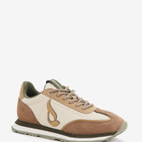 Zapatilla de mujer en beige